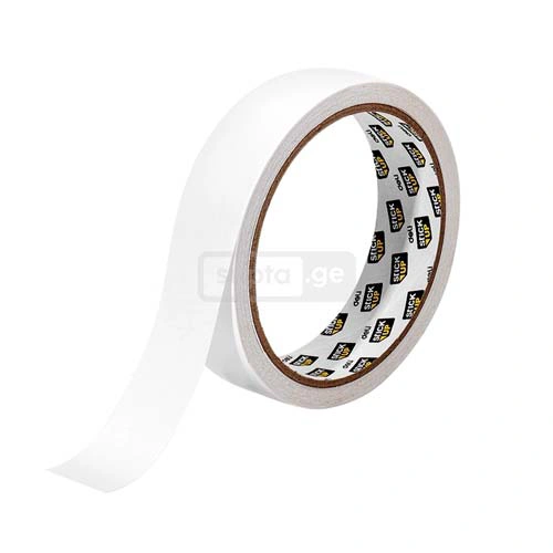 DELI-დელი ორმაგი სკოჩი განიერი 24მმ*10მ A365